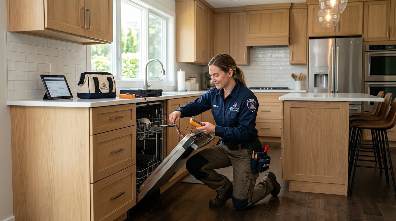 Professional appliance repair at your doorstep